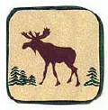 Moose potholder